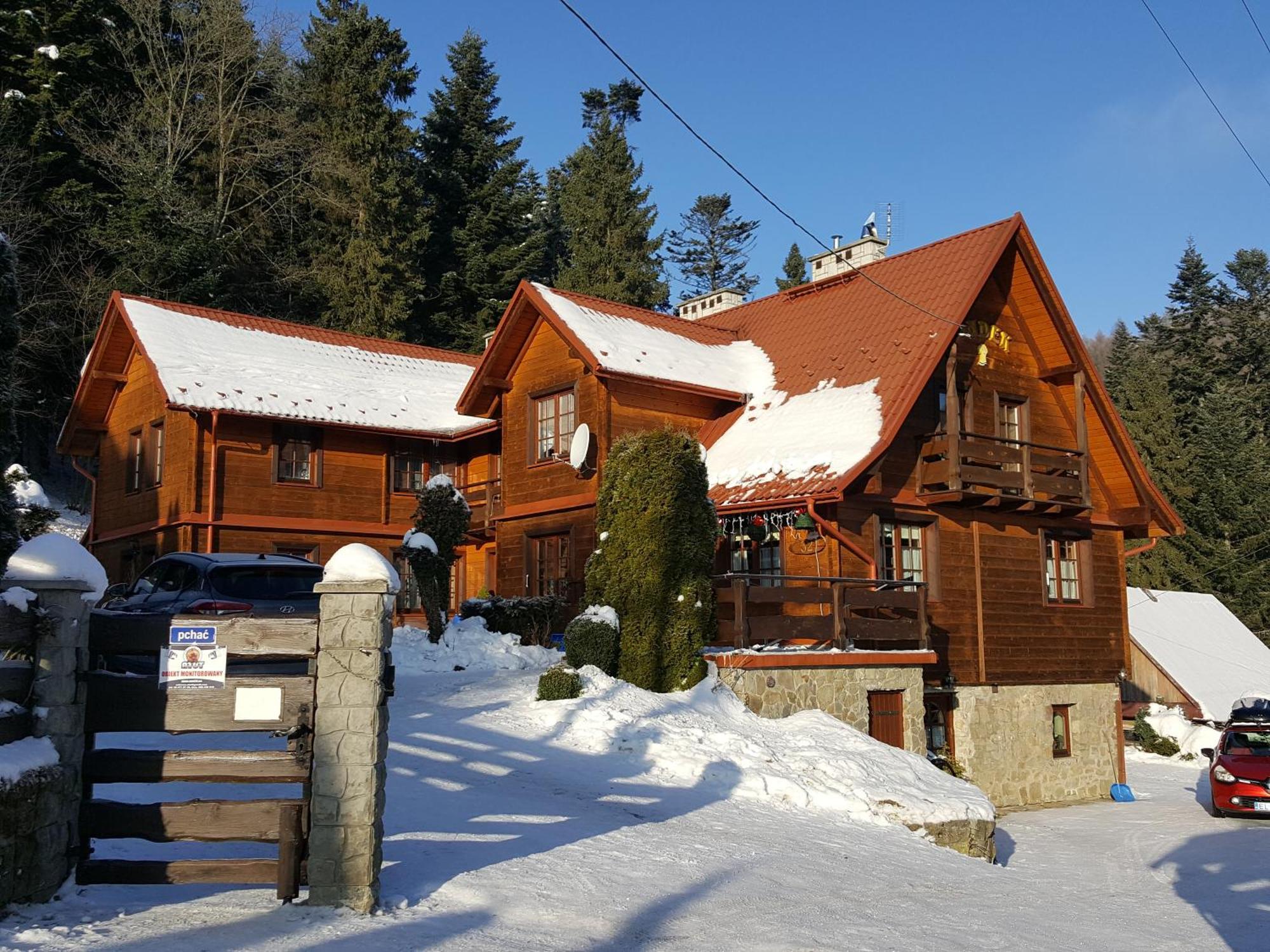 Dom Goscinny Dudek Krynica-Zdrój Exteriör bild