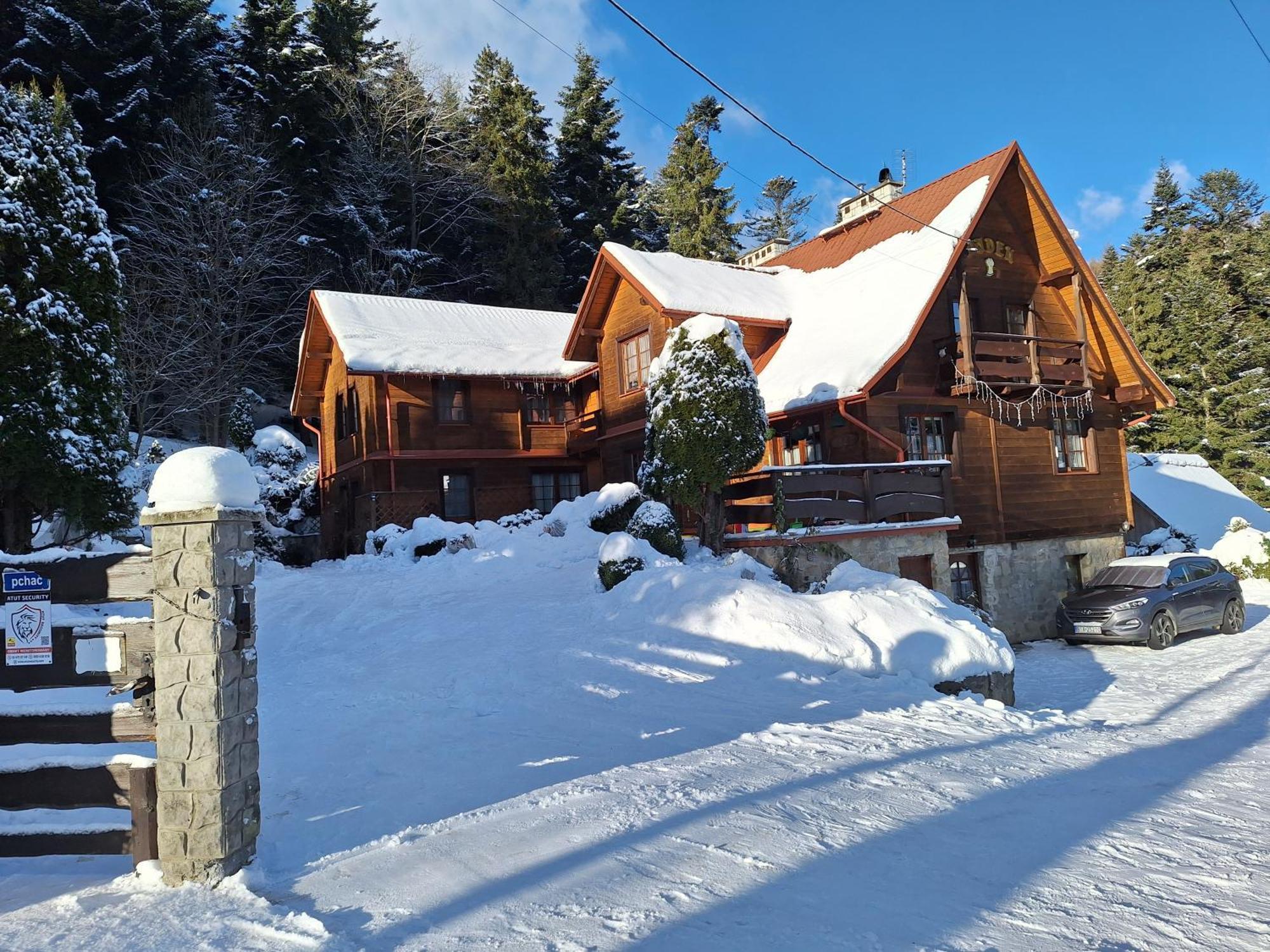 Dom Goscinny Dudek Krynica-Zdrój Exteriör bild