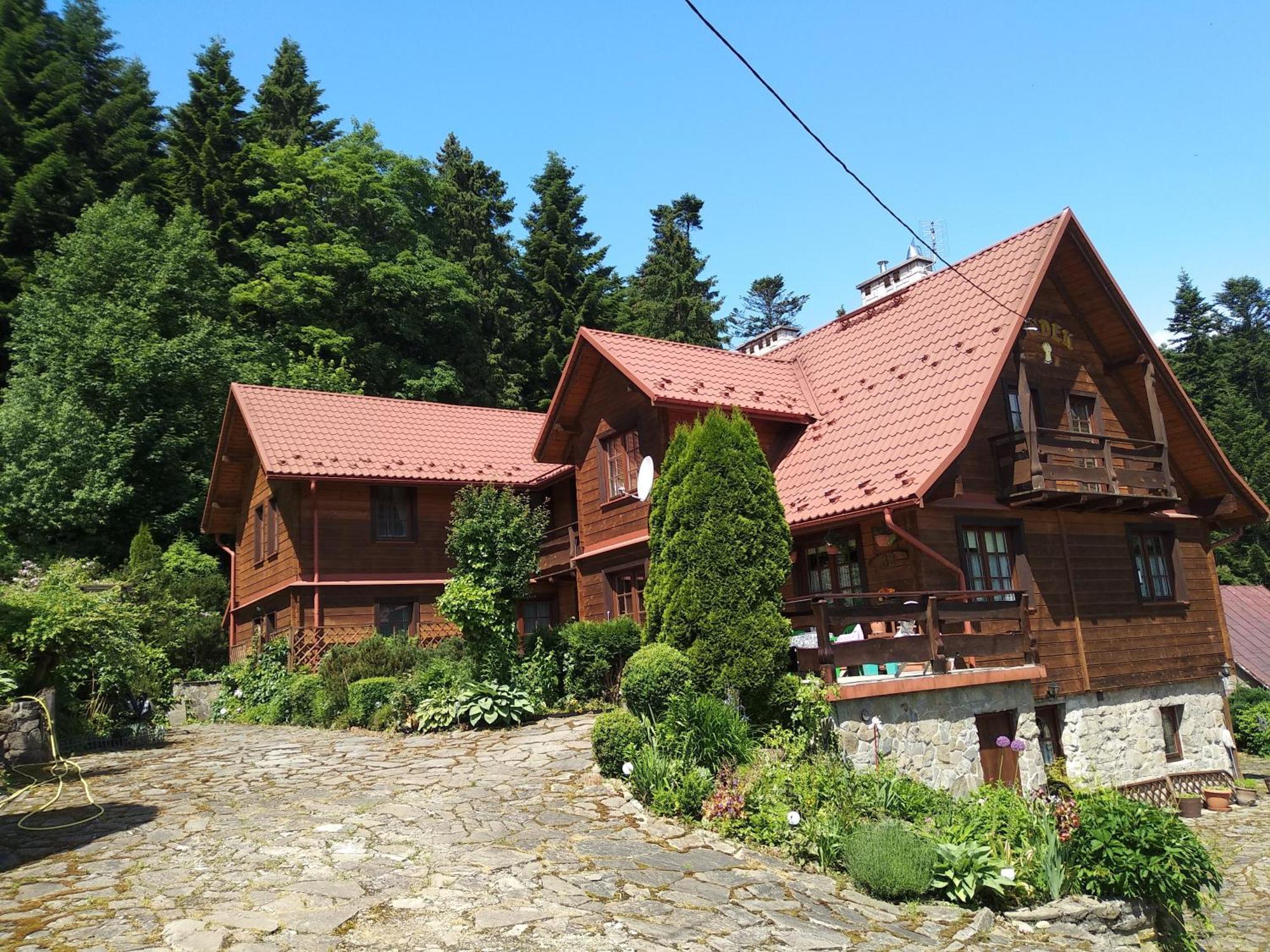 Dom Goscinny Dudek Krynica-Zdrój Exteriör bild